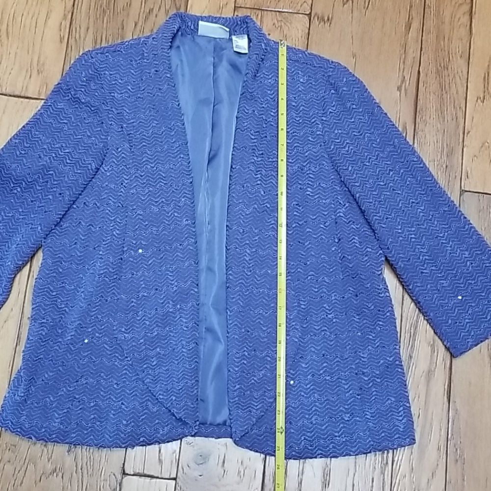 Alfred Dunner Dark Lavender Jacket